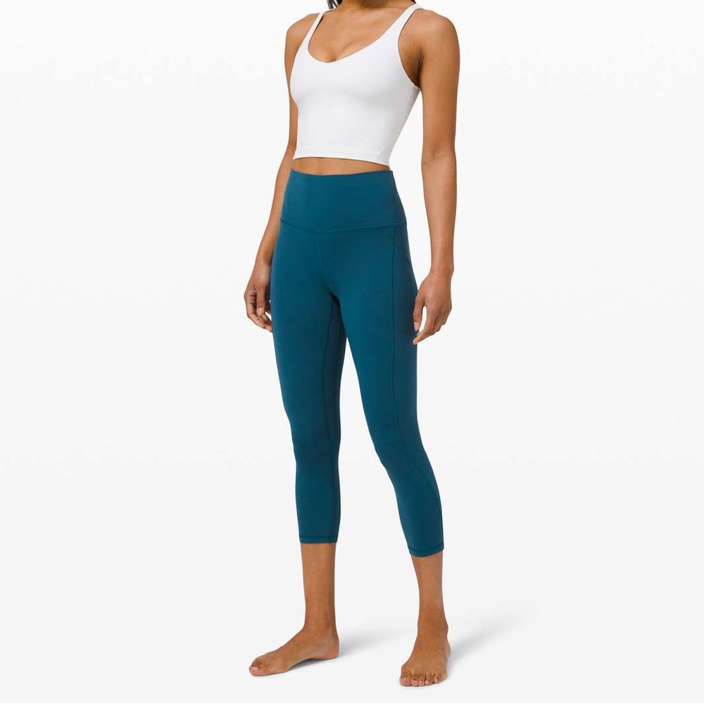 Lululemon align high rise crop with pockets